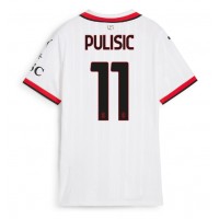 AC Milan Christian Pulisic #11 Bortedrakt Dame 2024-25 Kortermet